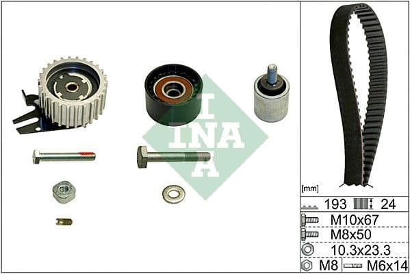 Set curea de distributie Schaeffler INA 530 0619 10