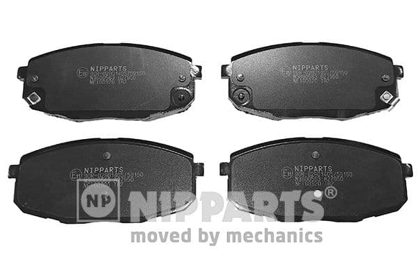 set placute frana,frana disc NIPPARTS N3600563