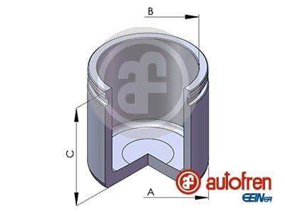 Piston, etrier frana AUTOFREN SEINSA D025309