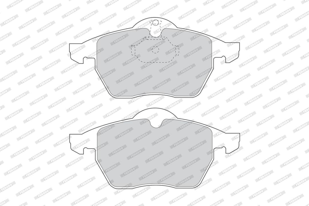 set placute frana,frana disc FERODO FDB1068