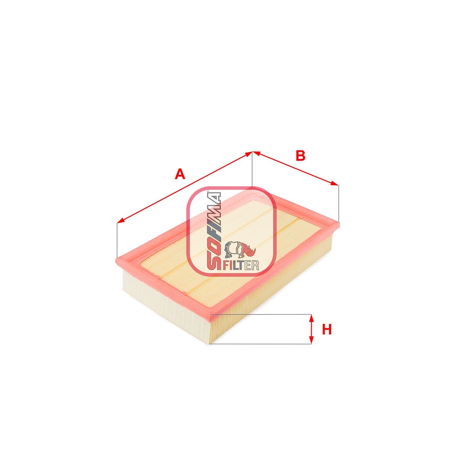 Filtru aer SOFIMA S 3241 A