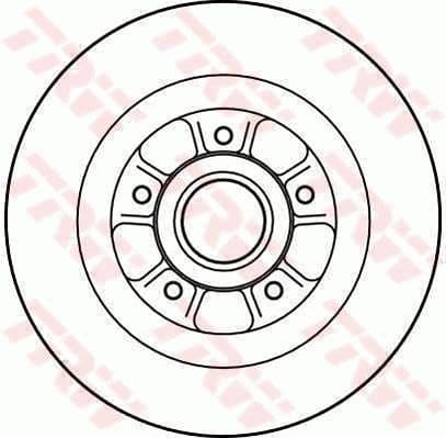 Disc frana QWP WBD332