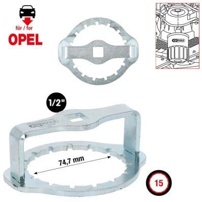 Cheie filtru ulei KS TOOLS 150.9115