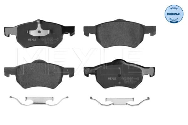 set placute frana,frana disc MEYLE -ORIGINAL: True to OE. 025 238 0718