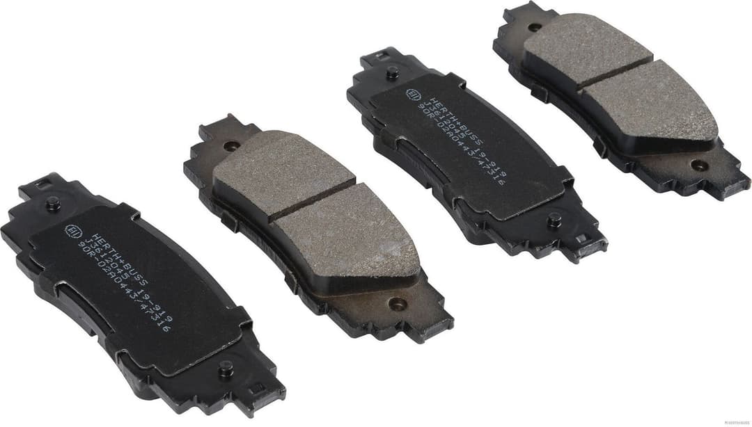 set placute frana,frana disc HERTH+BUSS JAKOPARTS J3612045