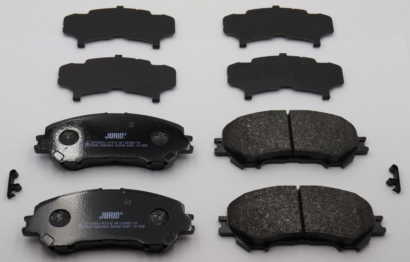 set placute frana,frana disc JURID 573659J