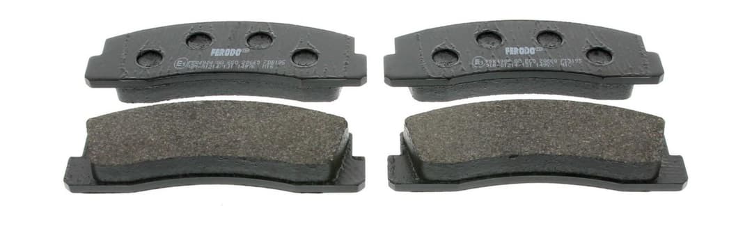 set placute frana,frana disc FERODO PREMIER ECO FRICTION FDB195