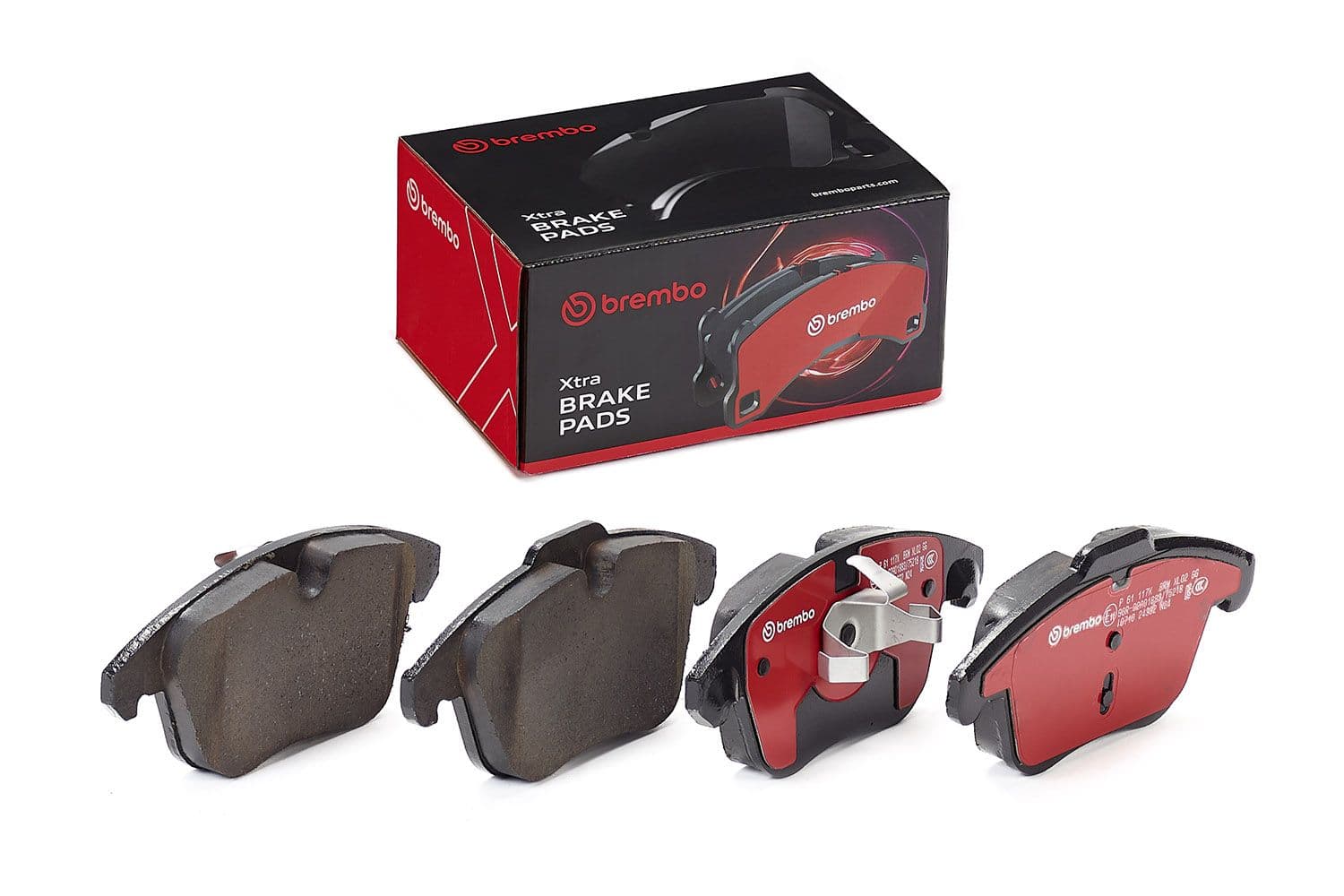 set placute frana,frana disc BREMBO XTRA LINE P 61 117X