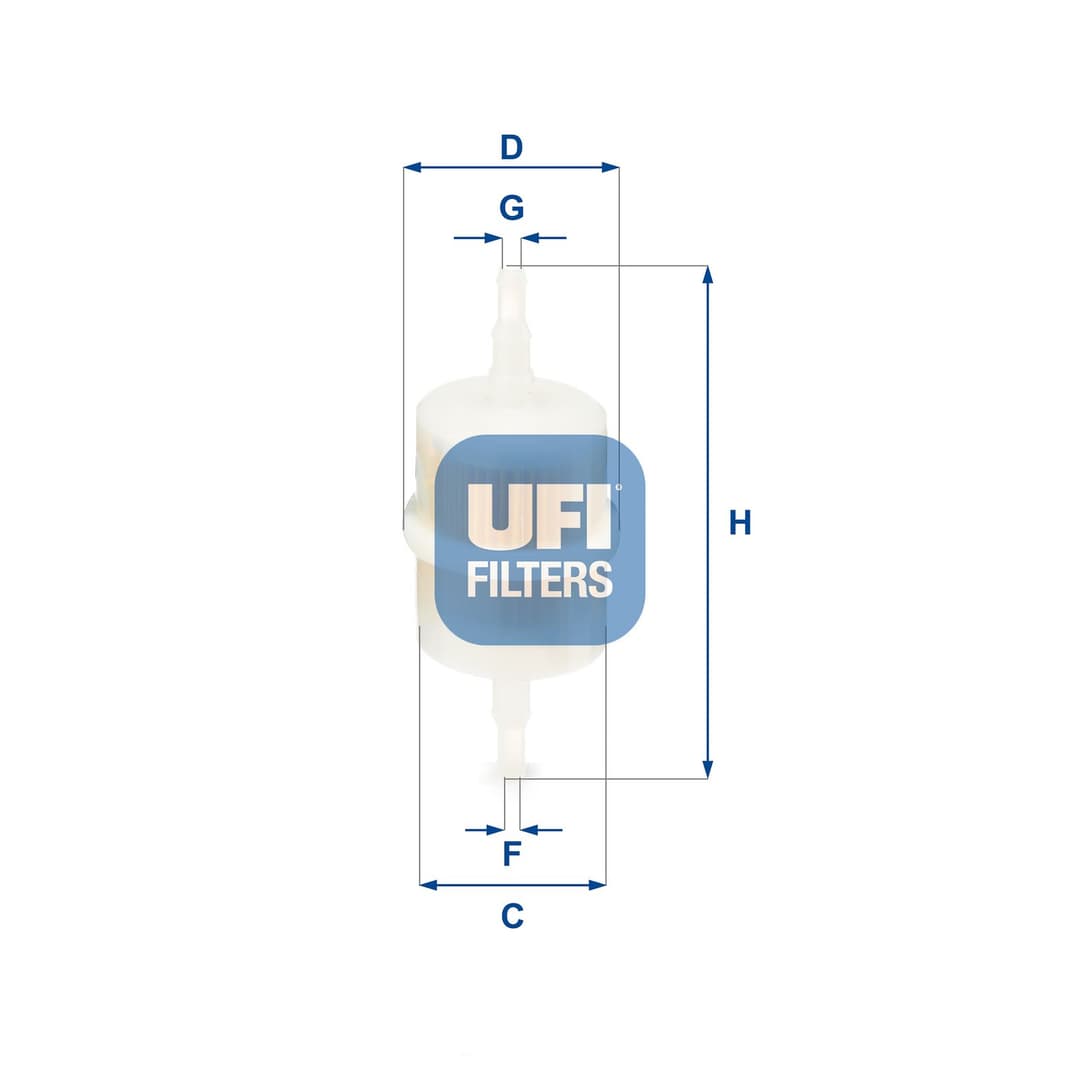 filtru combustibil UFI 31.012.00