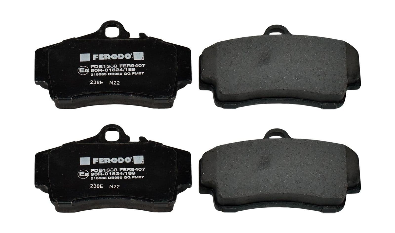 set placute frana,frana disc FERODO PREMIER FDB1308
