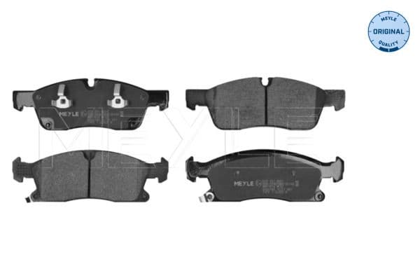 set placute frana,frana disc MEYLE -ORIGINAL: True to OE. 025 251 9021