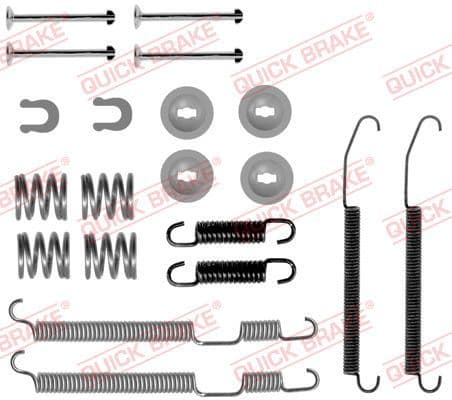 Set accesorii, sabot de frana QUICK BRAKE 105-0075