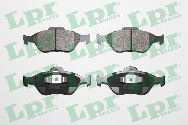 set placute frana,frana disc LPR 05P1088