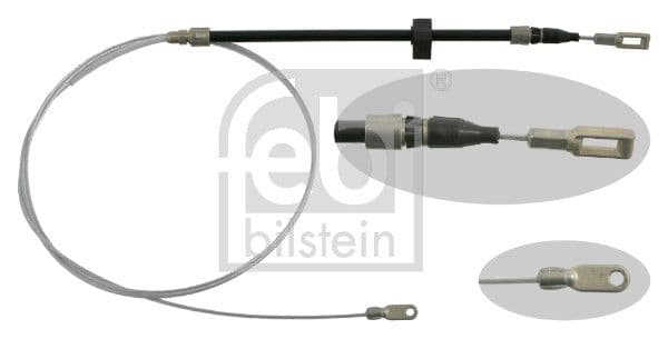 Cablu, frana de parcare FEBI BILSTEIN 27974