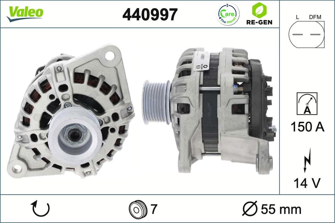 Generator / Alternator VALEO 440997