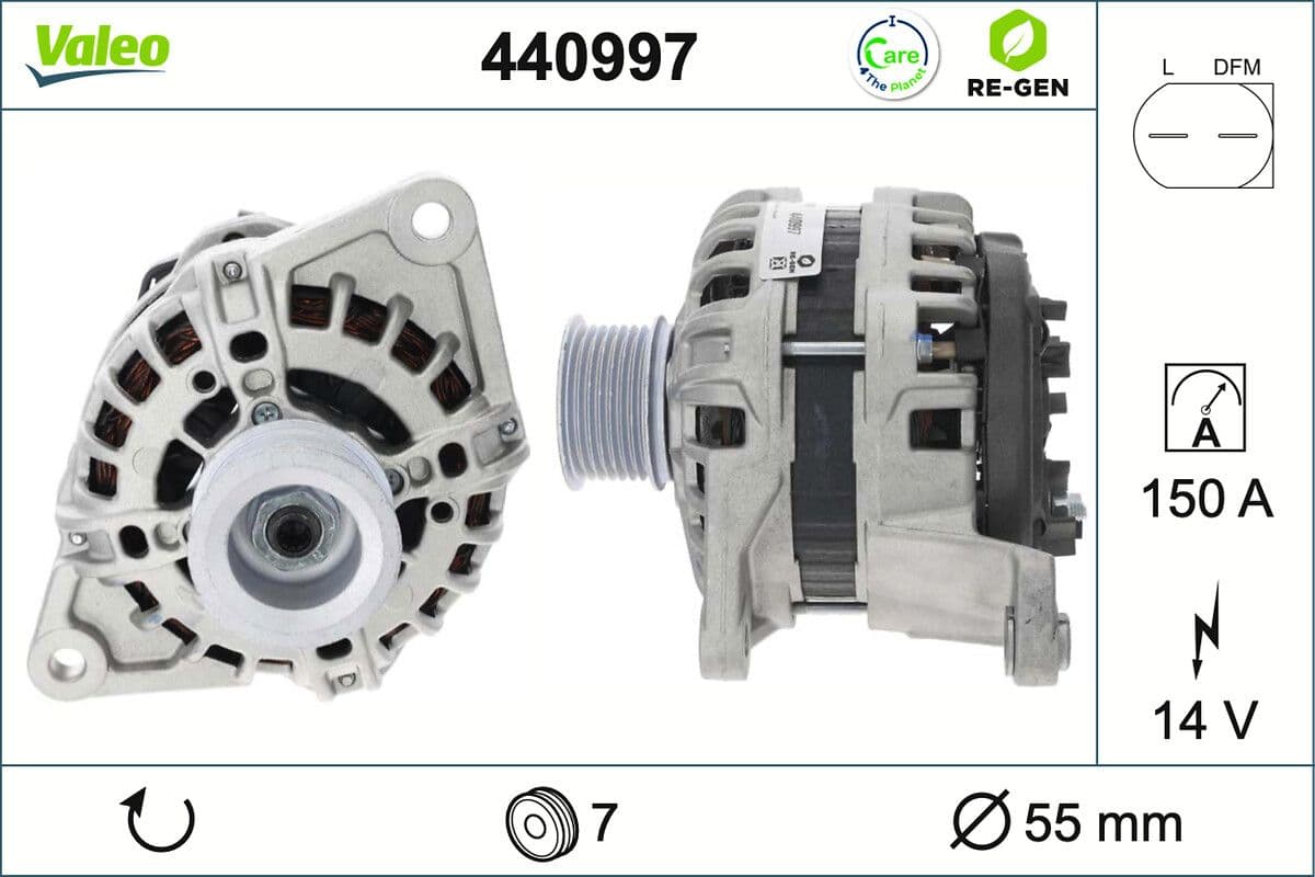 Generator / Alternator VALEO 440997