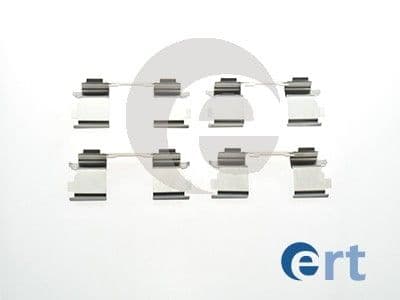 Set accesorii, placute frana ERT 420026