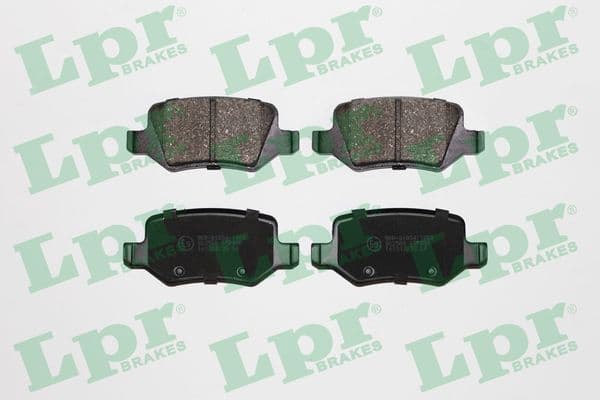 set placute frana,frana disc LPR 05P850