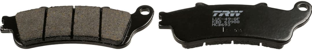set placute frana,frana disc TRW Organic Allround MCB693