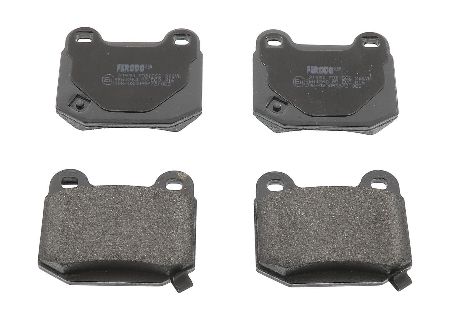 set placute frana,frana disc FERODO PREMIER ECO FRICTION FDB1562