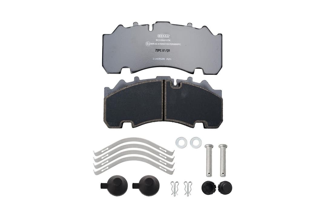 set placute frana,frana disc BERAL BCV29263TK