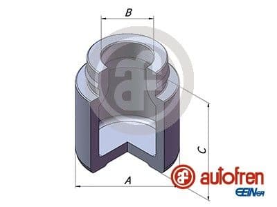 Piston, etrier frana AUTOFREN SEINSA D025392