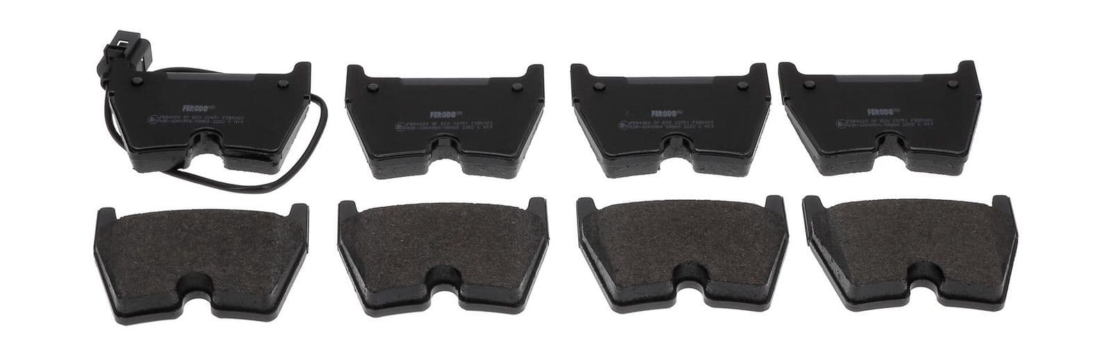 set placute frana,frana disc FERODO PREMIER ECO FRICTION FDB5023