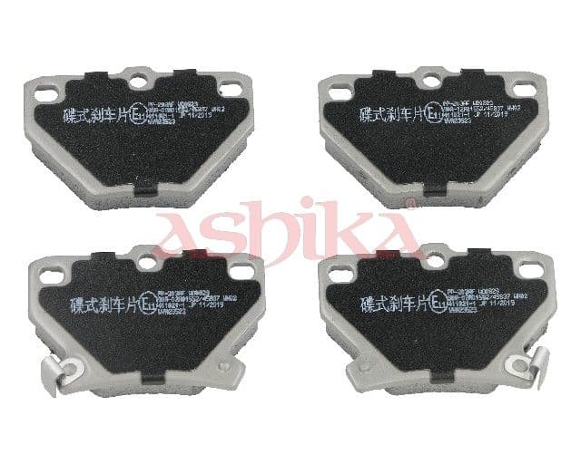 set placute frana,frana disc ASHIKA 51-02-203