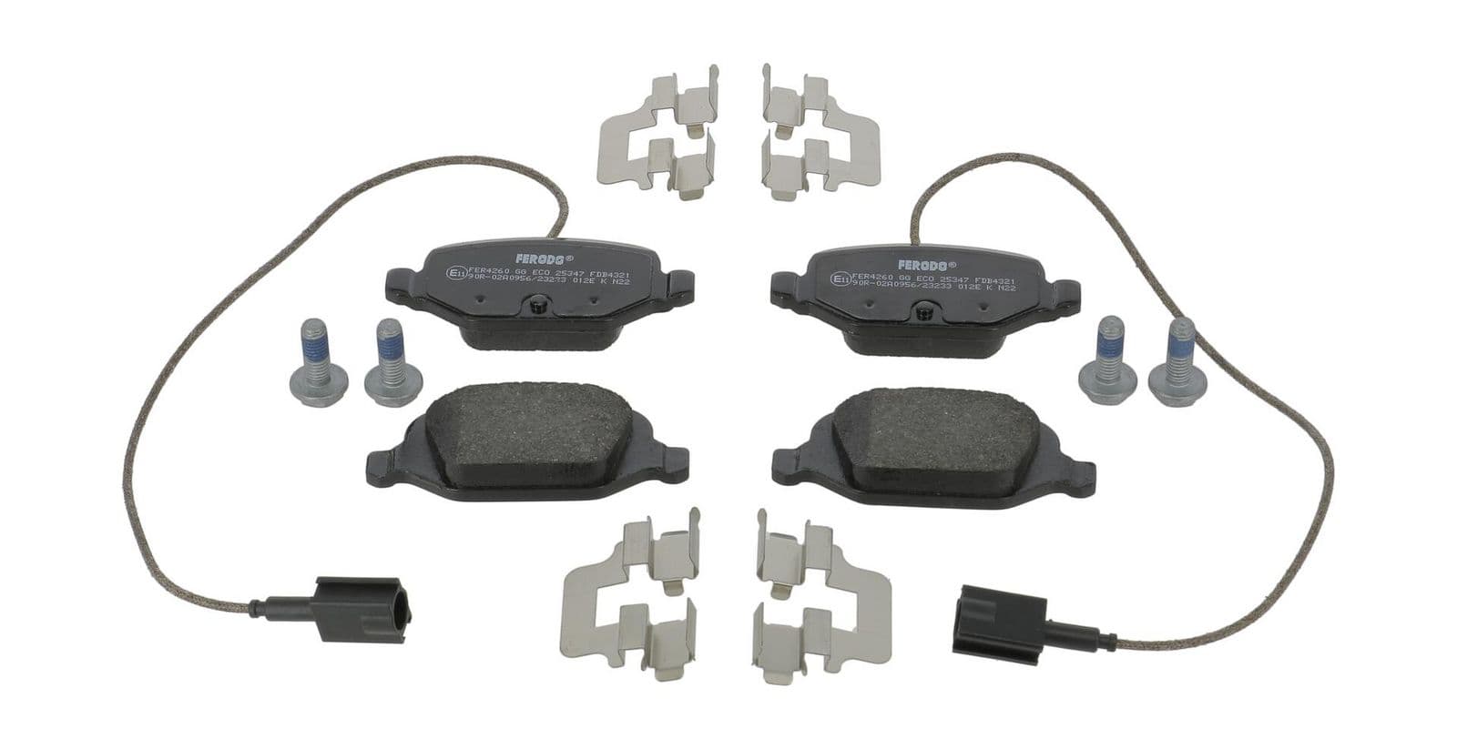set placute frana,frana disc FERODO PREMIER FDB4321