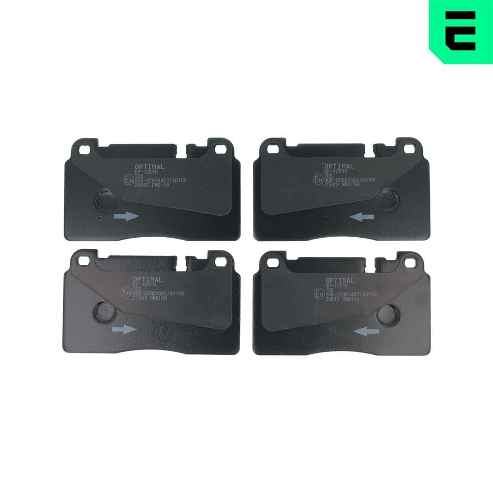 set placute frana,frana disc OPTIMAL BP-12619