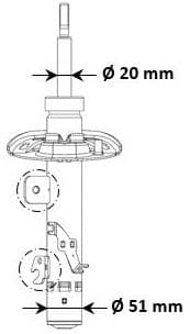 amortizor KYB Excel-G 3338057