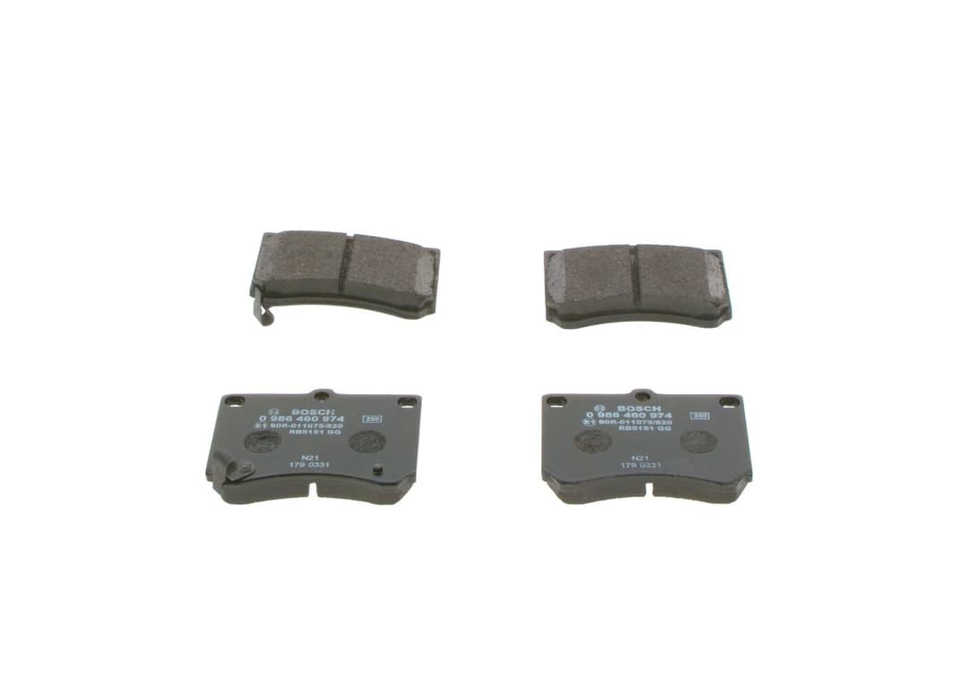 set placute frana,frana disc BOSCH 0 986 460 974
