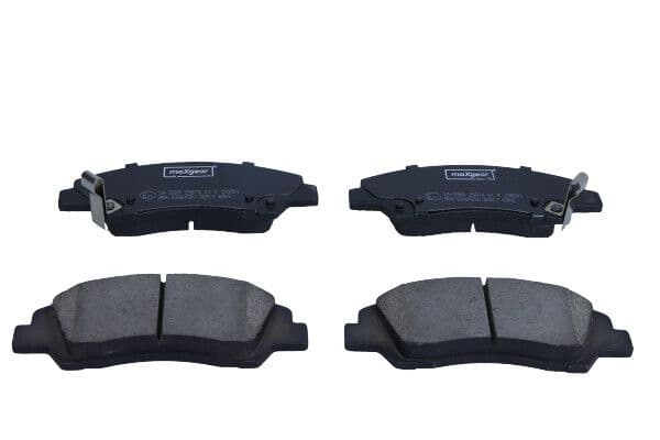 set placute frana,frana disc MAXGEAR 19-3389