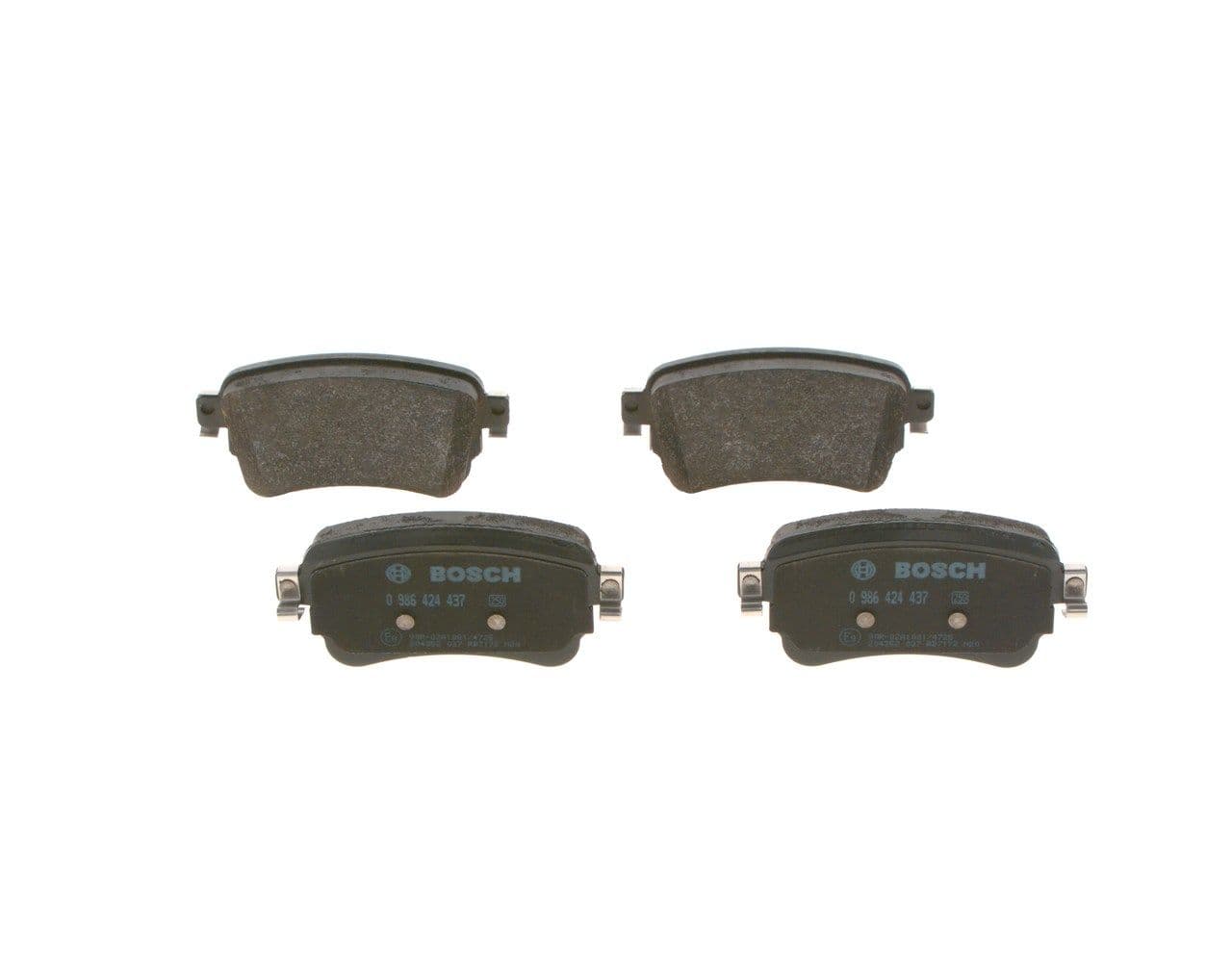 set placute frana,frana disc BOSCH 0 986 424 437