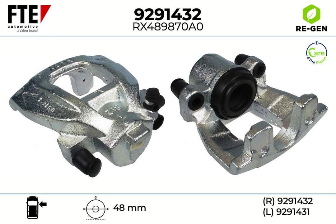 Etrier frana FTE 9291432