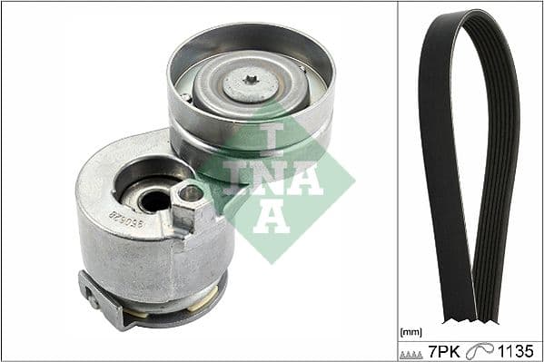 Set curea transmisie cu caneluri Schaeffler INA 529 0283 10