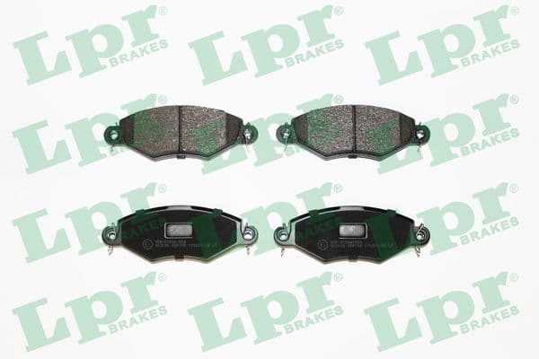 set placute frana,frana disc LPR 05P708