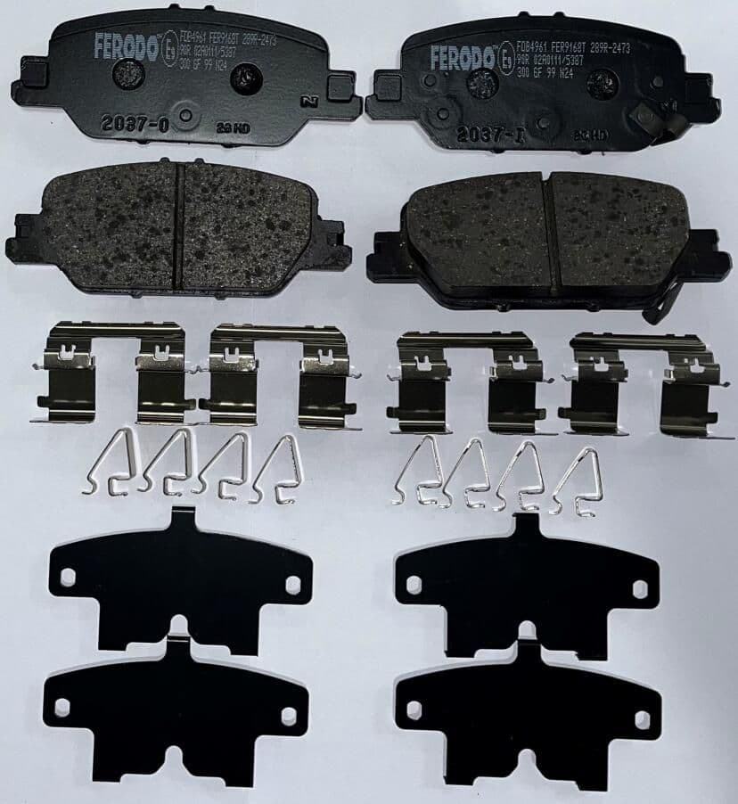 set placute frana,frana disc FERODO PREMIER ECO FRICTION FDB4961