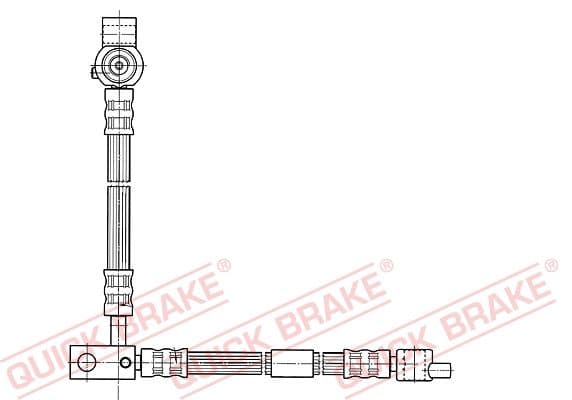 Furtun frana QUICK BRAKE 59.994