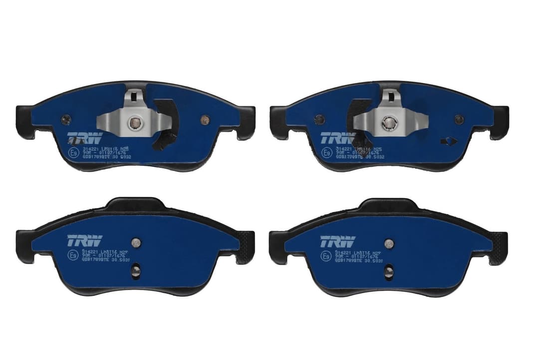 set placute frana,frana disc TRW ELECTRIC BLUE GDB1789BTE