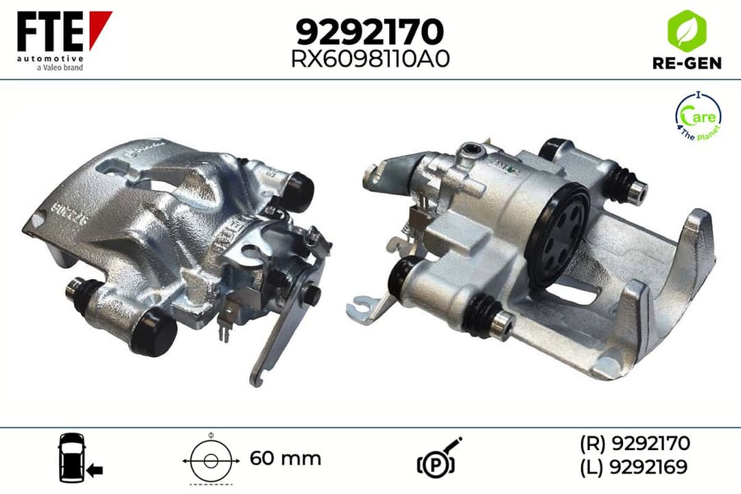 Etrier frana FTE 9292170