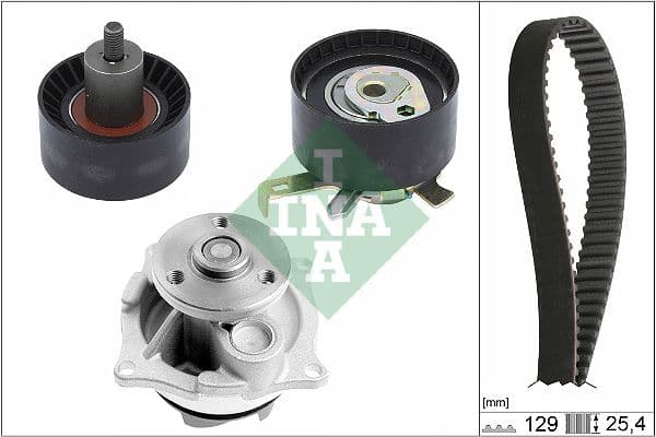 Set pompa apa + curea dintata Schaeffler INA 530 0066 30