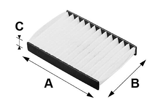 Filtru, aer habitaclu VALEO 698255