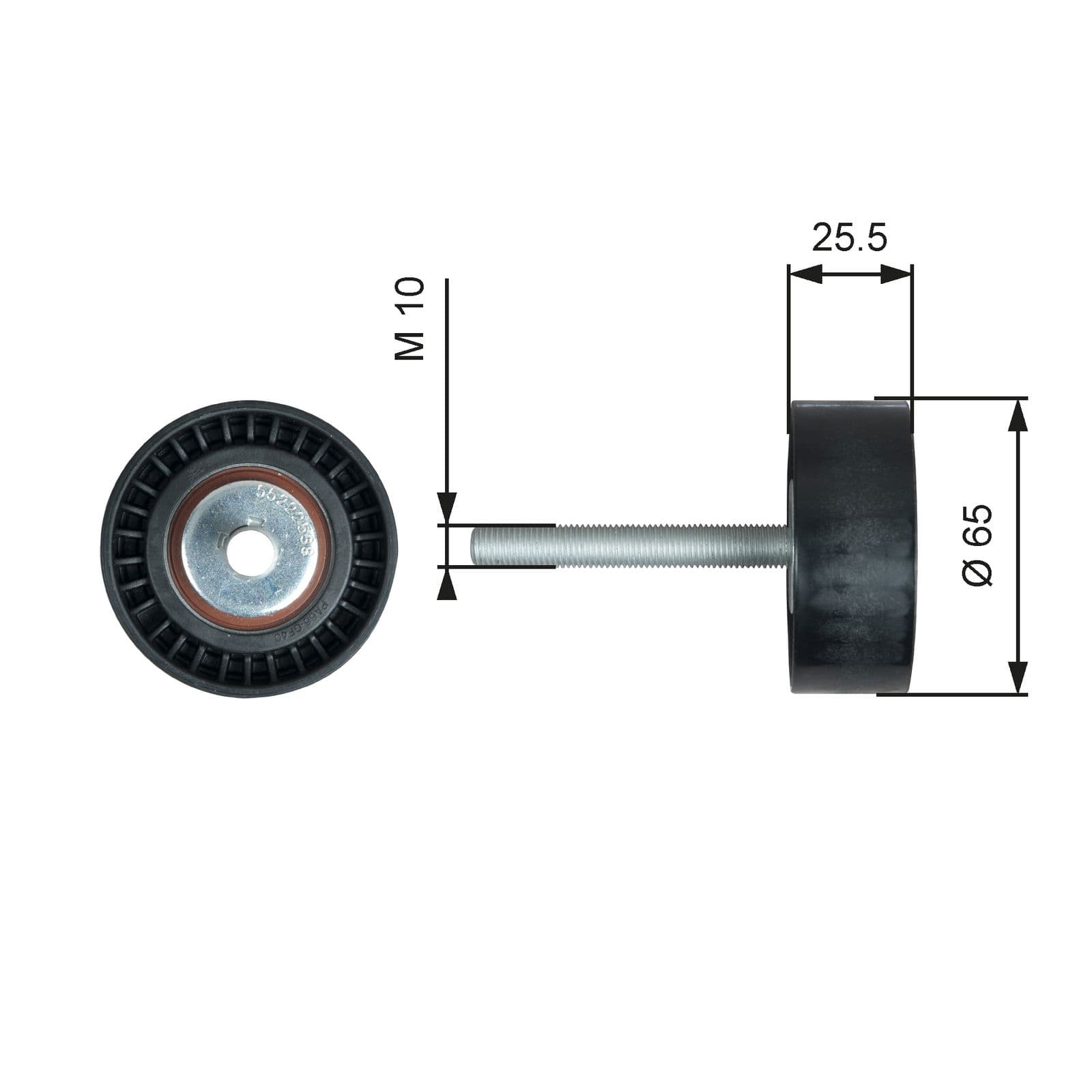 Rola ghidare/conducere, curea transmisie GATES DriveAlign™ T36772