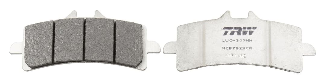 set placute frana,frana disc TRW MCB792SCR