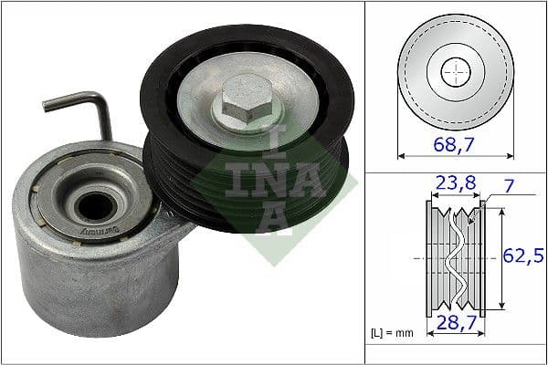 Intinzator curea, curea distributie Schaeffler INA 534 0487 10