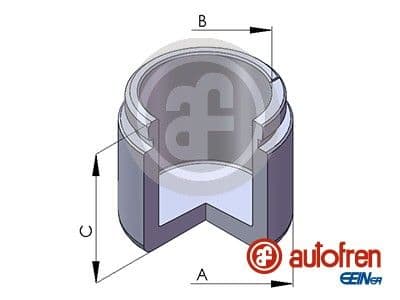 Piston, etrier frana AUTOFREN SEINSA D02531