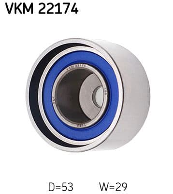 Rola ghidare/conducere, curea distributie SKF VKM 22174