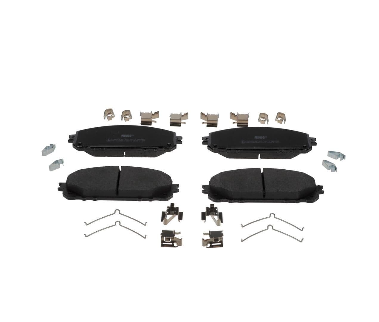 set placute frana,frana disc FERODO PREMIER ECO FRICTION FDB4882