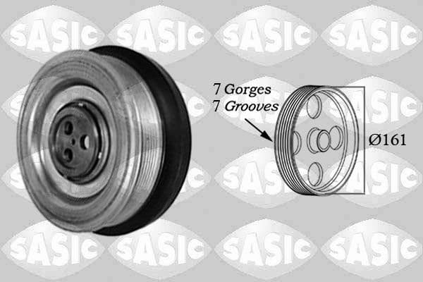 Fulie curea, arbore cotit SASIC 2156057